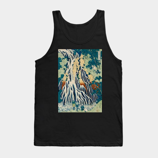 Kirifuri Waterfall by Hokusai Tank Top by MurellosArt